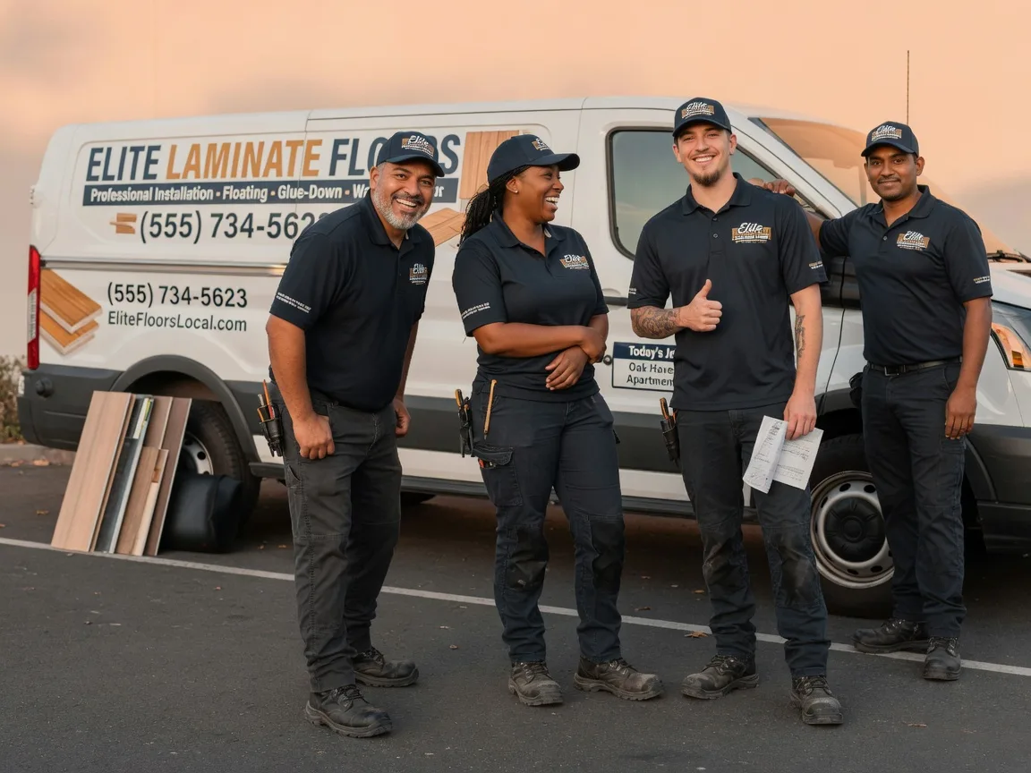 Laminate flooring installation company in Sperry, IA